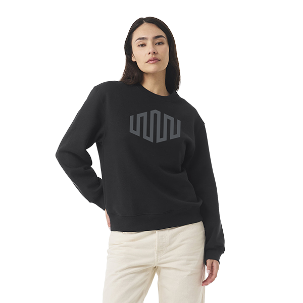 BELLA+CANVAS Unisex 10 oz. Heavyweight Crewneck - Vintage Black