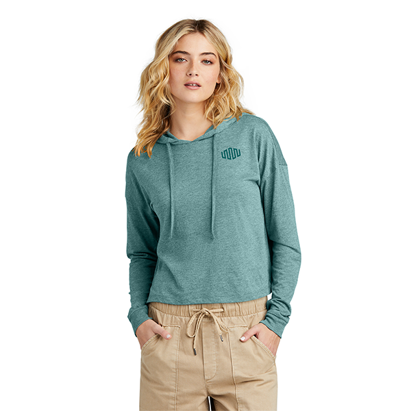 District Perfect Tri Midi Hoodie - Eucalyptus