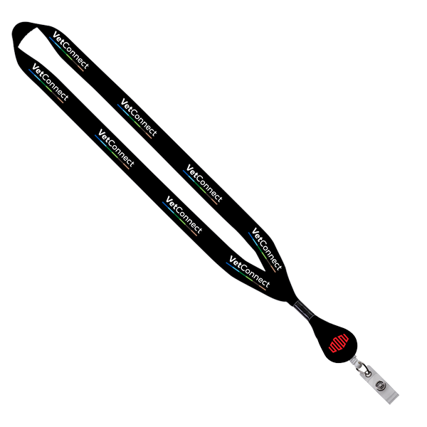 VetConnect Lanyard with Retractable Badge Reel
