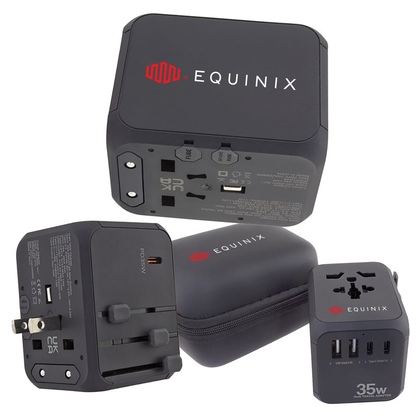 35W C Suite Universal Travel Adapter