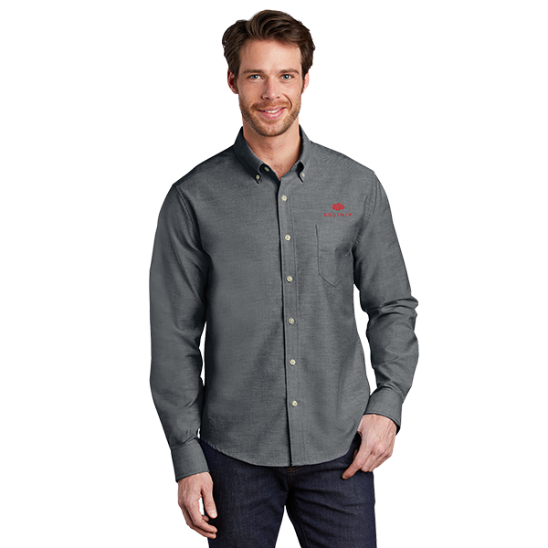 Port Authority ® Untucked Fit SuperPro ™ Oxford Shirt