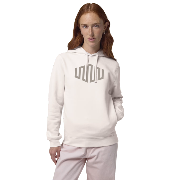 Stanley/Stella Unisex Sounder Hooded Sweatshirt - White