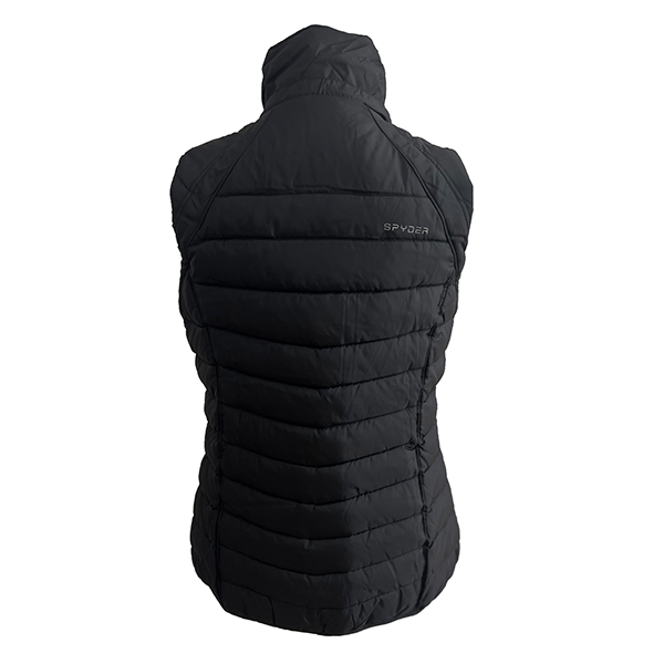 Spyder Ladies' Supreme Puffer Vest with Detachable Hood