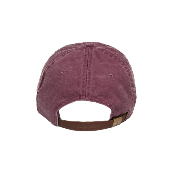 Adams Headwear Optimum Pigment-Dyed Dad Hat - Burgundy