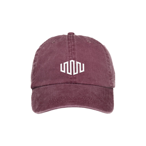 Adams Headwear Optimum Pigment-Dyed Dad Hat - Burgundy
