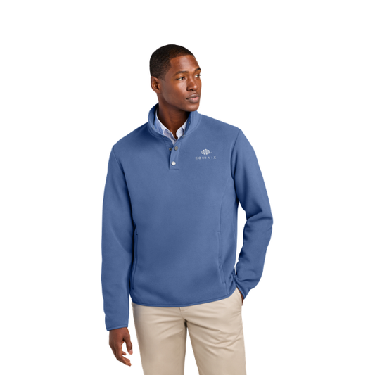 Brooks Brothers Fleece 1/4-Snap Neck