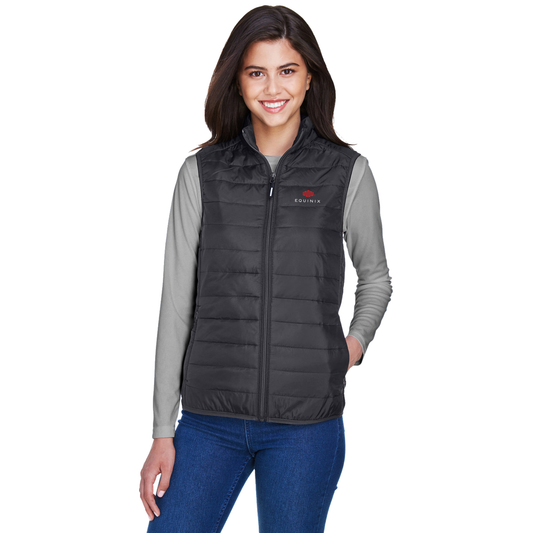 CORE365 Ladies' Prevail Packable Puffer Vest