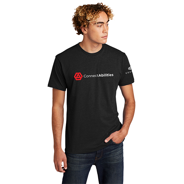 ConnectAbilities Next Level Unisex CVC Tee - Black