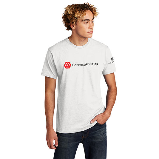 ConnectAbilities Next Level Unisex CVC Tee - White