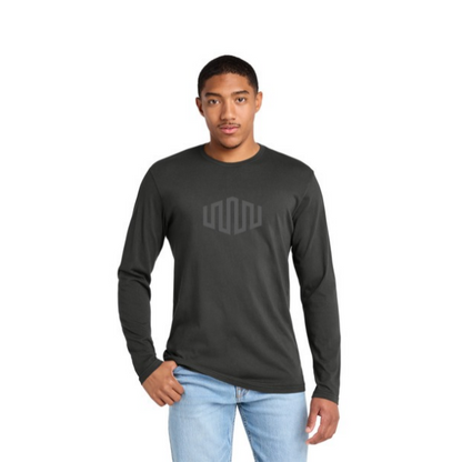 District Wash™ Long Sleeve Tee - Black