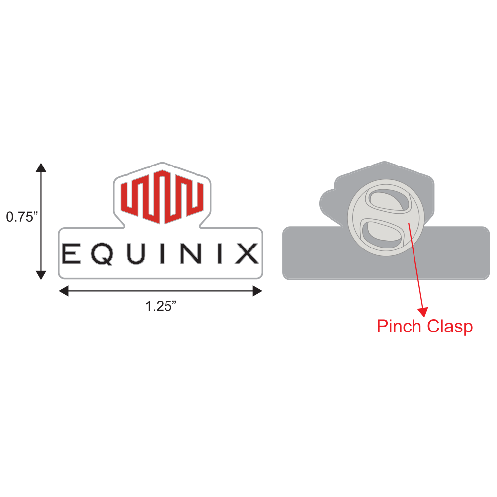 1.25” Equinix Soft Enamel Pin