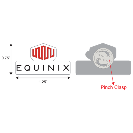 1.25” Equinix Soft Enamel Pin