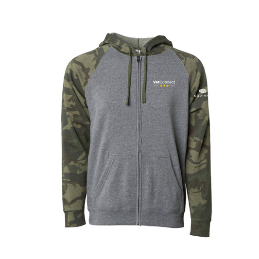 VetConnect Independent Trading Co. Special Blend Raglan Full-Zip Hoodie