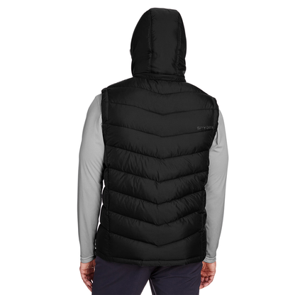 Spyder Men's Pelmo Puffer Vest with Detachable Hood