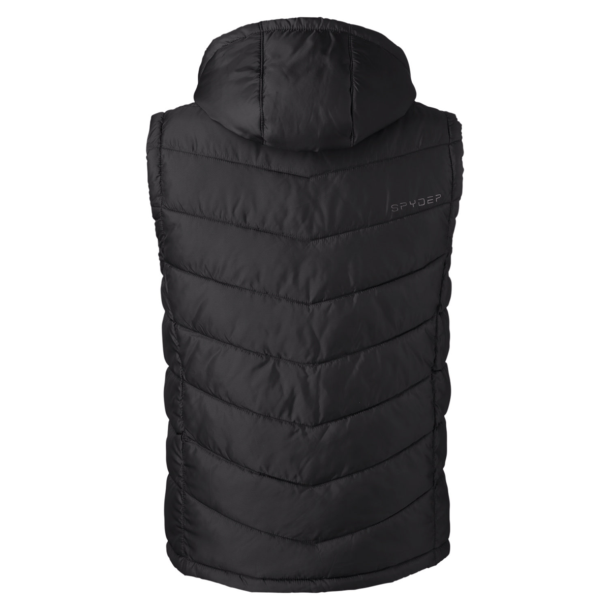 Spyder Men's Pelmo Puffer Vest with Detachable Hood