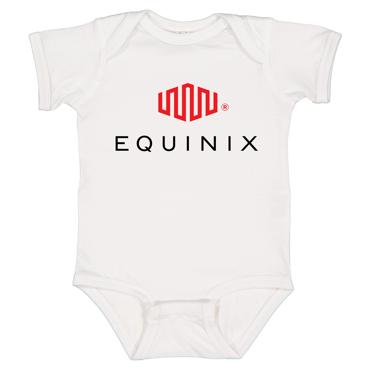 Rabbit Skins Jersey Short Sleeve Bodysuit - White