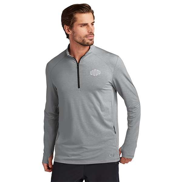 OGIO Motion 1/4 Zip (Greystone)