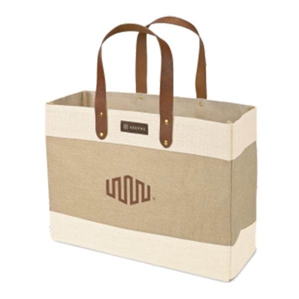 KEEPME® Jute Market Tote