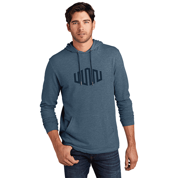 District Featherweight French Terry Hoodie - Indigo