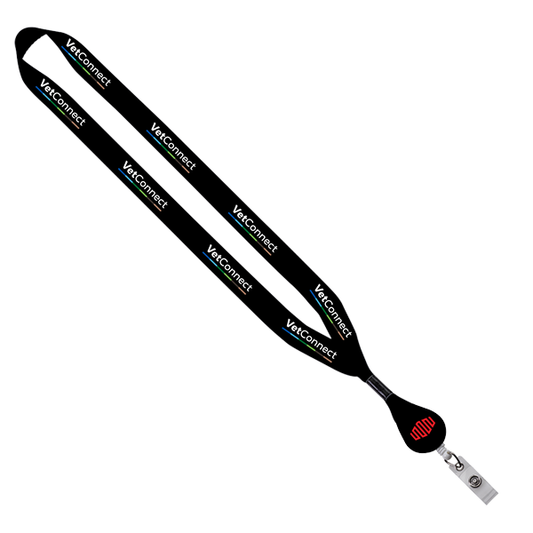 VetConnect Lanyard with Retractable Badge Reel