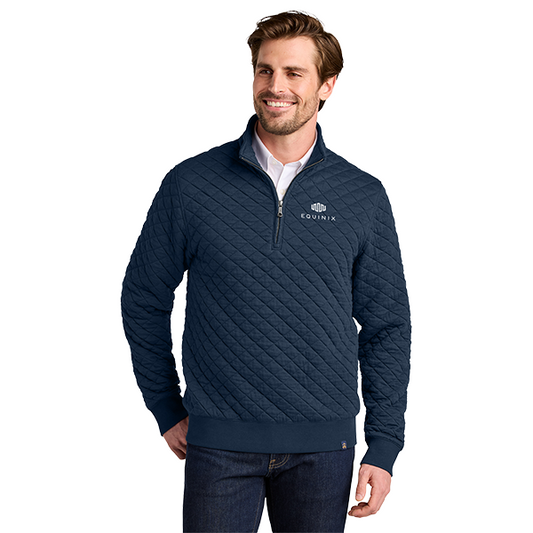 Brooks Brothers Diamond Quilt 1/4-Zip