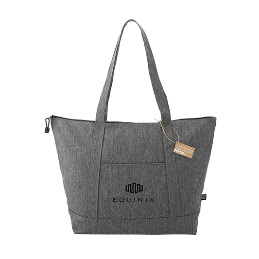 Vila Recycled Zippered Tote