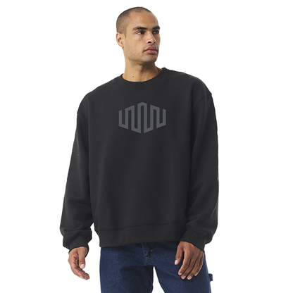 BELLA+CANVAS Unisex 10 oz. Heavyweight Crewneck - Vintage Black