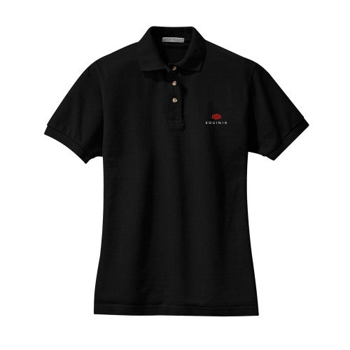 Ladies' Port Authority Heavyweight Cotton Pique Polo