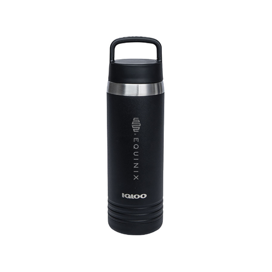 Igloo Vacuum Insulated Bottle - 24 Oz - Black