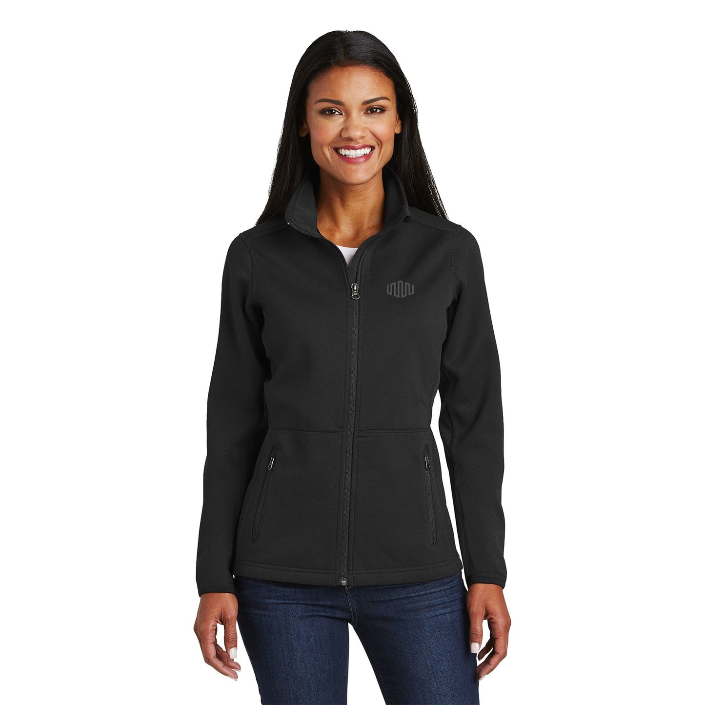 Ladies Port Authority Pique Fleece Jacket