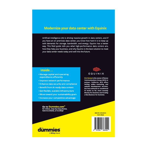 High - Performance Data Centers For Dummies, Equinix Special Edition