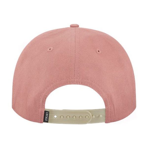 Locale Five-Panel Rope Cap - Rose
