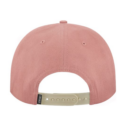 Locale Five-Panel Rope Cap - Rose