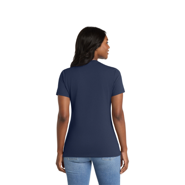 Port & Co Ladies' Core Blend Tee - Navy