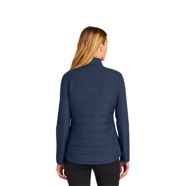 Sport-Tek Ladies' Teknical Hybrid Jacket - True Navy
