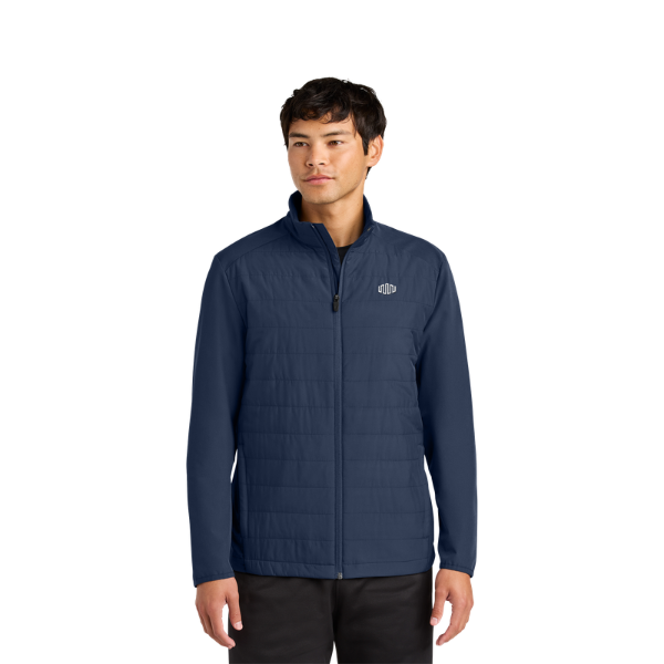 Sport-Tek Teknical Hybrid Jacket - True Navy
