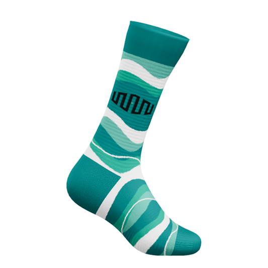 Equinix Teal Socks
