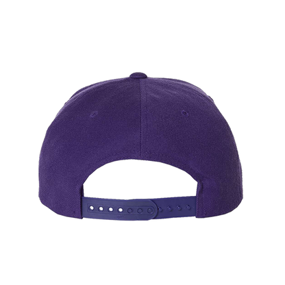 Yupoong Flat Visor Classic Snapback Cap