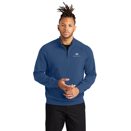 Mercer+Mettle 1/4-Zip Sweater - Insignia Blue