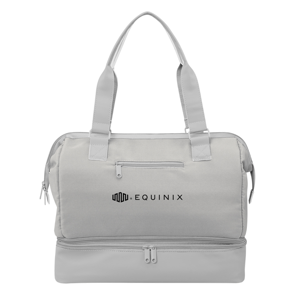 The Weekender Mini Travel Bag With Drop Bottom