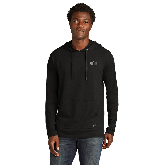 New Era Tri-Blend Fortress Hoodie - Black