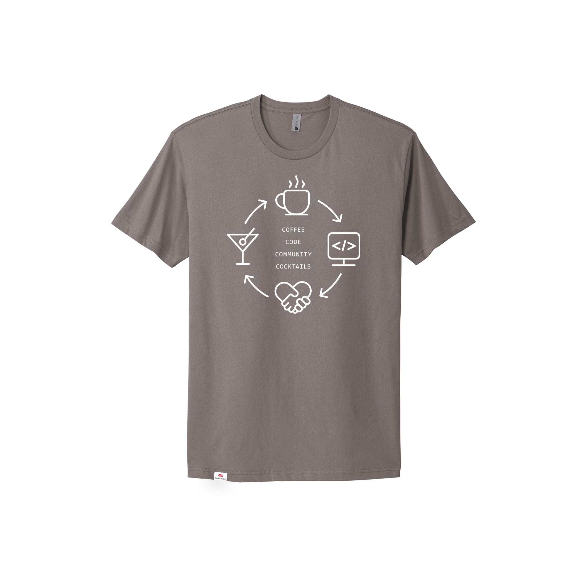 Coffee Code Repeat T-Shirt - Unisex – Equinix Company Store