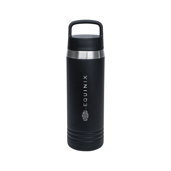 Igloo Vacuum Insulated Bottle - 24 Oz - Black