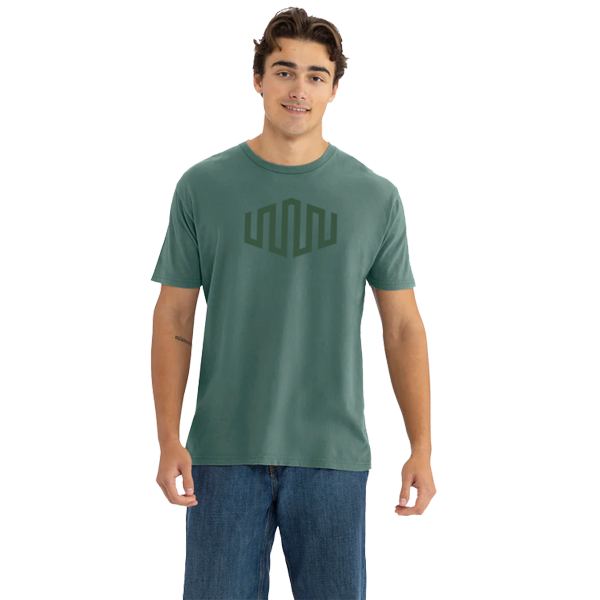 Next Level Apparel Soft Wash Cotton Tee - Pine