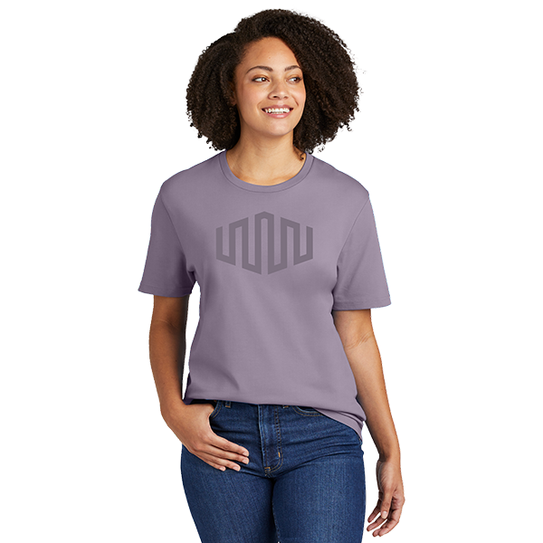 Allmade Unisex Organic Cotton Tee - Cosmic Purple